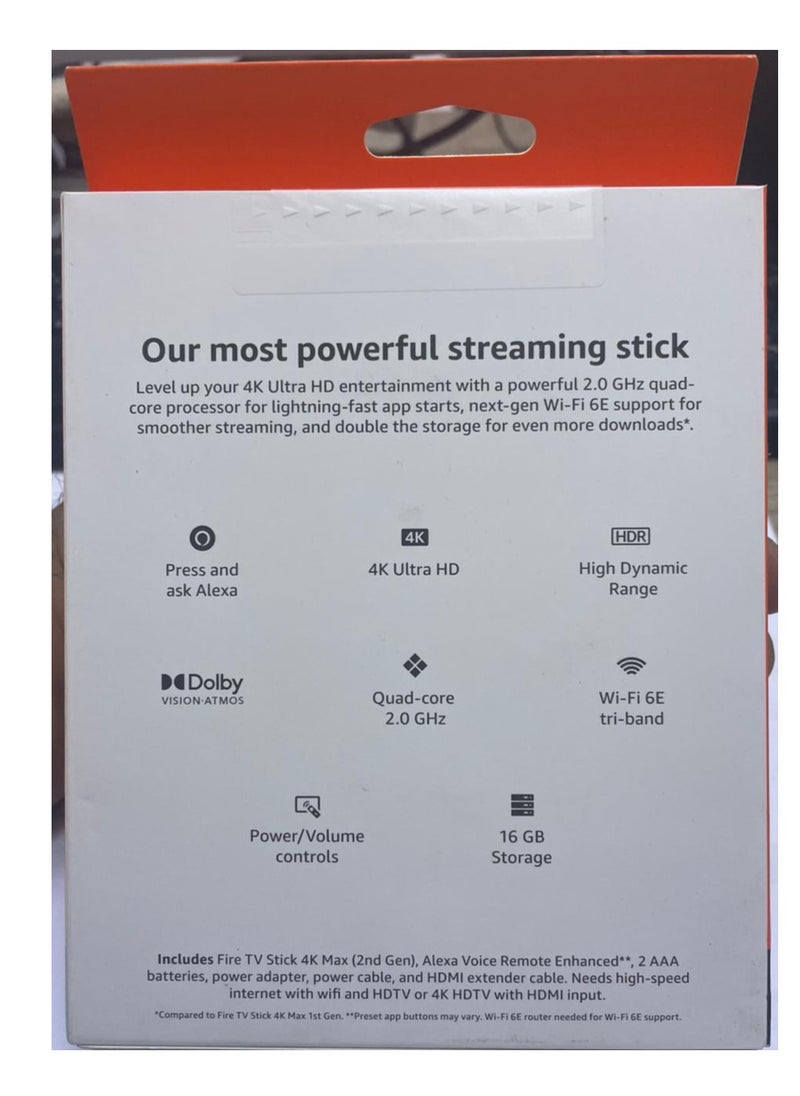 Fire TV Stick 4K Max