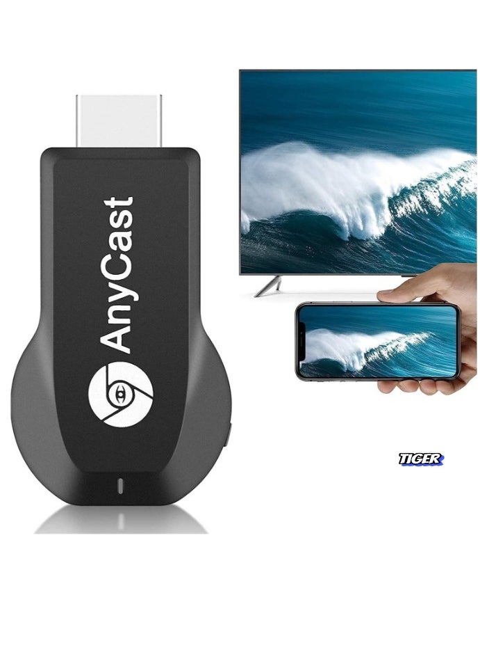 AnyCast HDMI WiFi 1080P Mobile Screen Mirroring Receiver Dongle – Wireless Display for Android, Mac, and Windows to TV or Projector