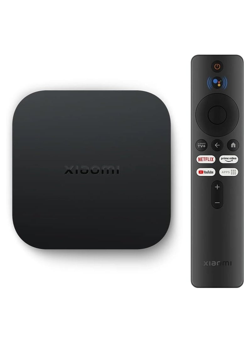 TV Box S (2nd Gen) GLOBAL VERSION 2024 – 4K Ultra HD Streaming Media Player, Dual Band Connectivity, Google TV, Google Assistant & Remote Supported for Seamless Entertainment