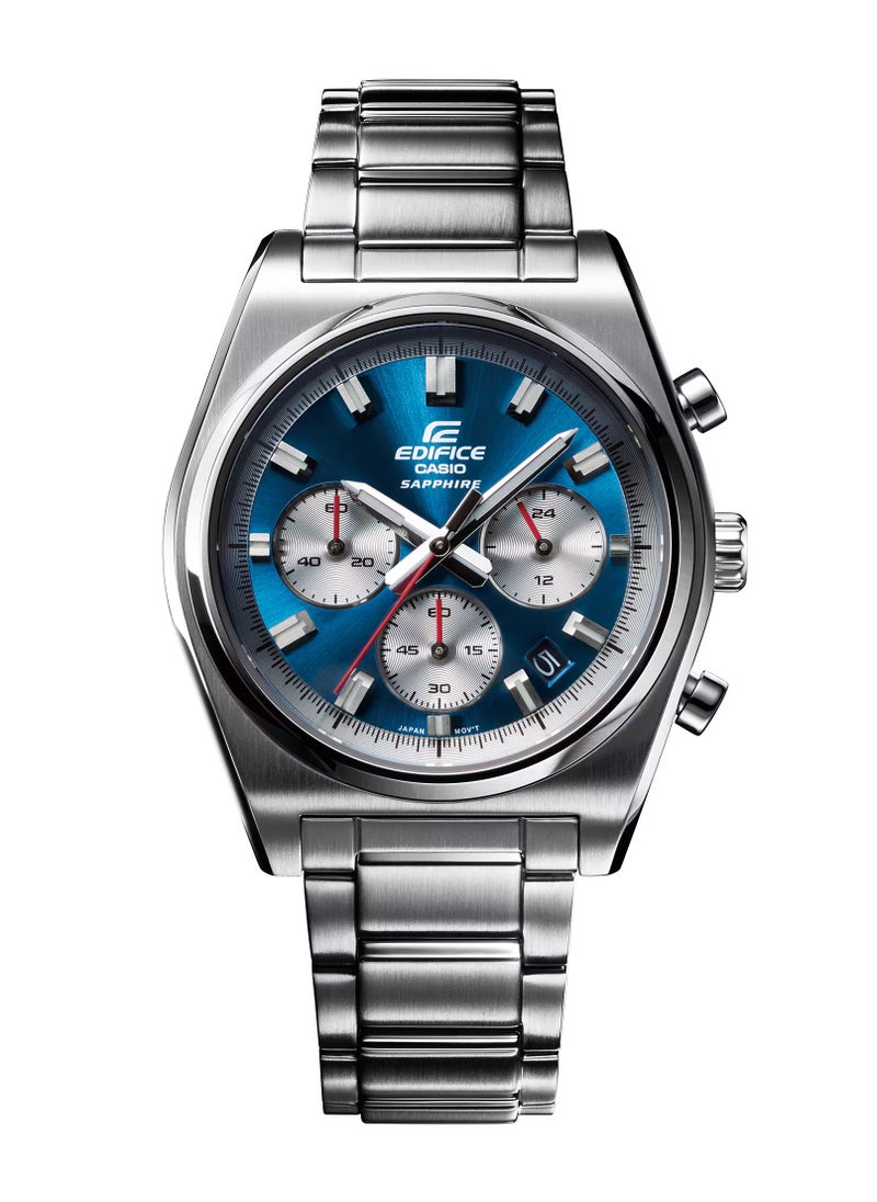 Edifice Chronograph Blue Dial Stainless Steel Men's Watch EFB-730D-2AV