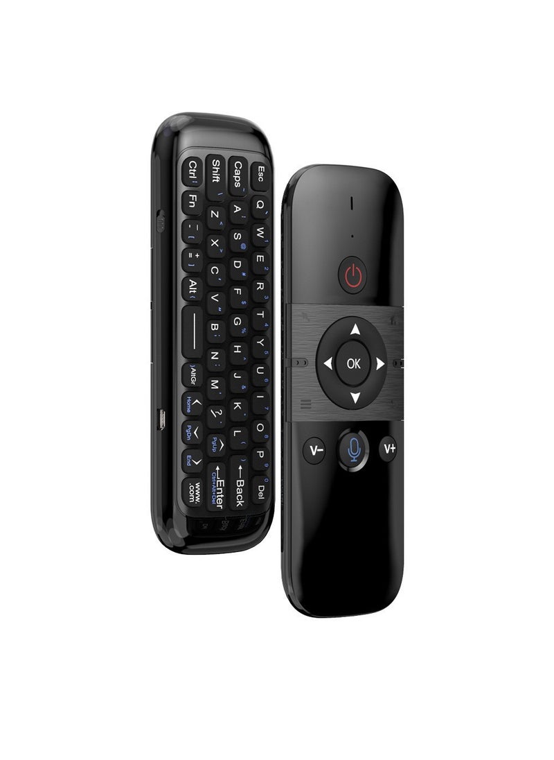 M8 Gyro Air Mouse Voice Remote for Android TV Box Black