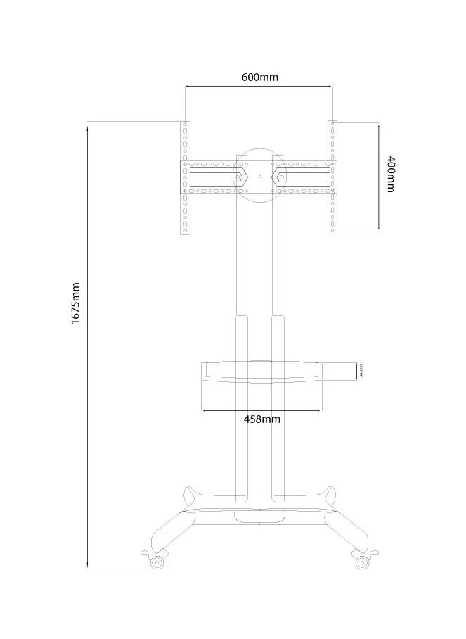 Mobile TV Cart for 32