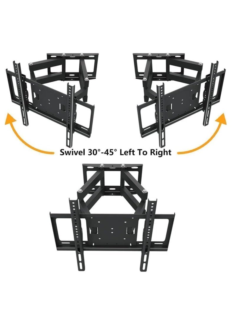 TV Stand/Television Stand – Wall Mount with Rugged Double Arm Bracket for 26