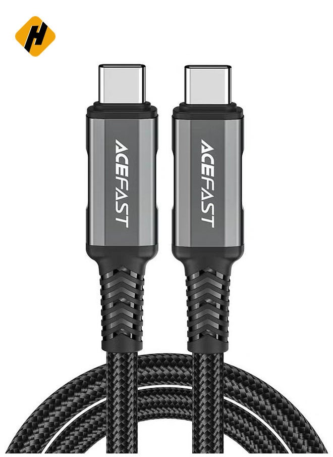 Charging Audio Video Data Cable C1-09 USB-C to USB-C – PD 240W Fast Charging, High-Speed Data & 4K Video Transfer