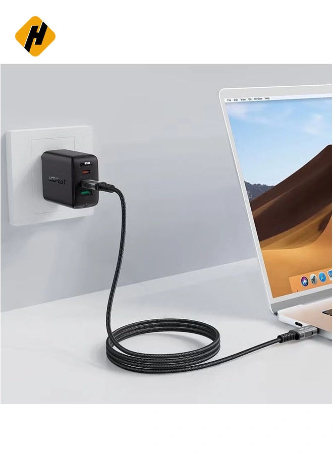 Charging Audio Video Data Cable C1-09 USB-C to USB-C – PD 240W Fast Charging, High-Speed Data & 4K Video Transfer