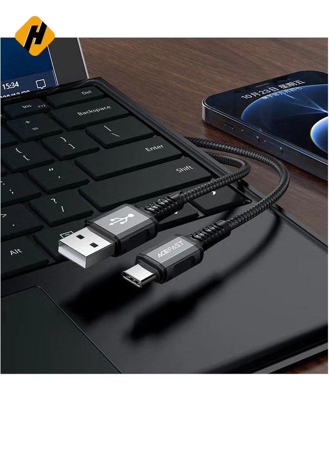 C1-01 USB-C to Lightning Charging and Data Cable - Fast Charge, 1.2M