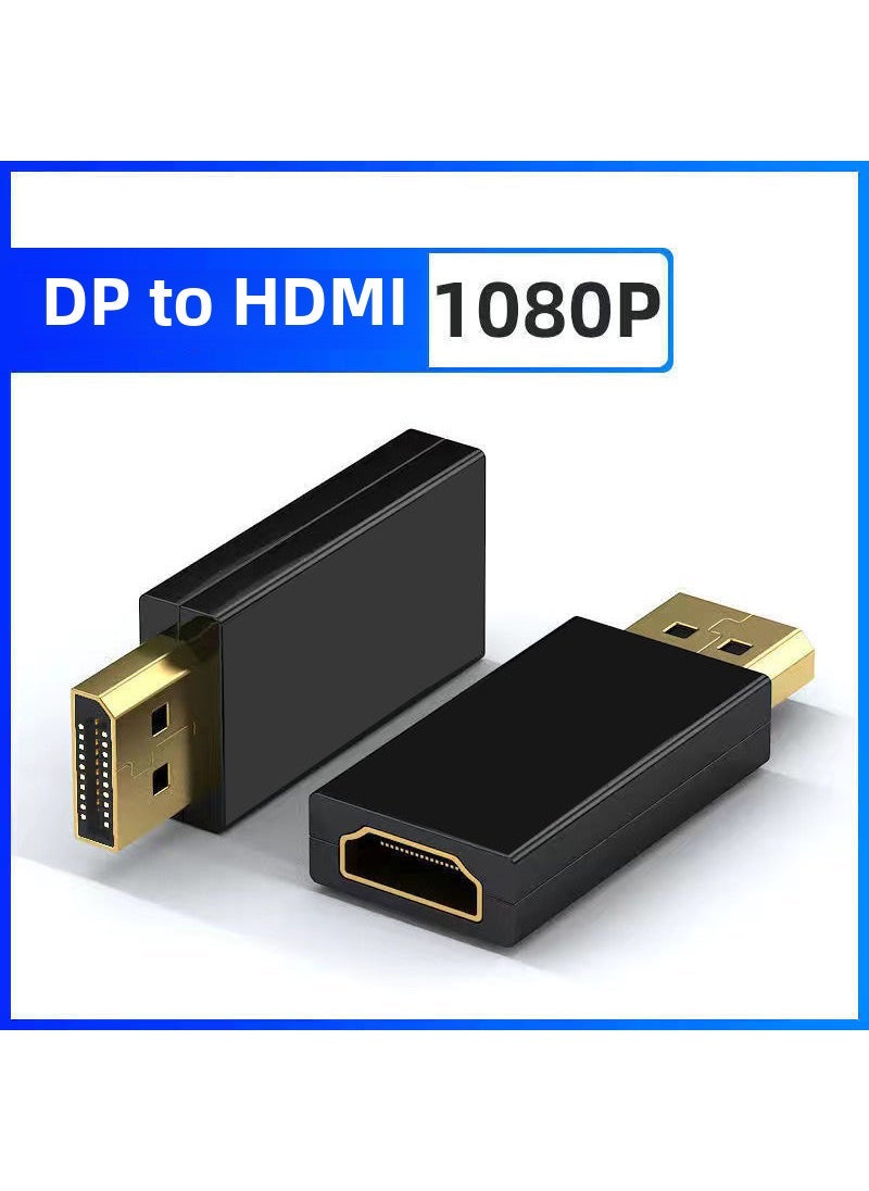 4K30Hz DP to HDMI Cable High Definition Adapter for Laptops DP to HDMI1080