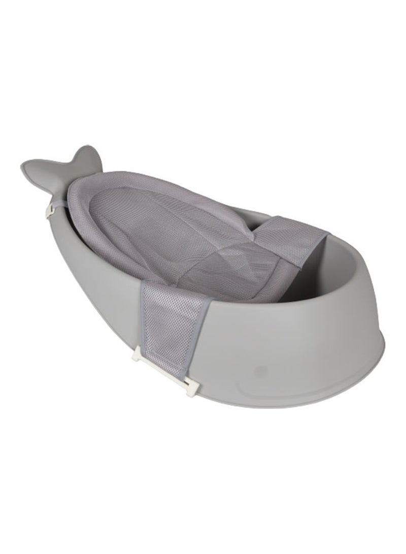 Moby Smart Sling 3-Stage Bather Bathtub, Up To 3 Months, Grey