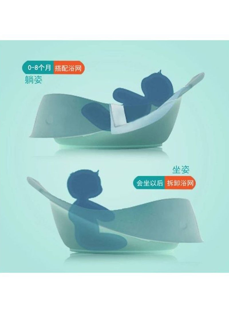 Moby Smart Sling 3-Stage Bather Bathtub, Up To 3 Months, Grey