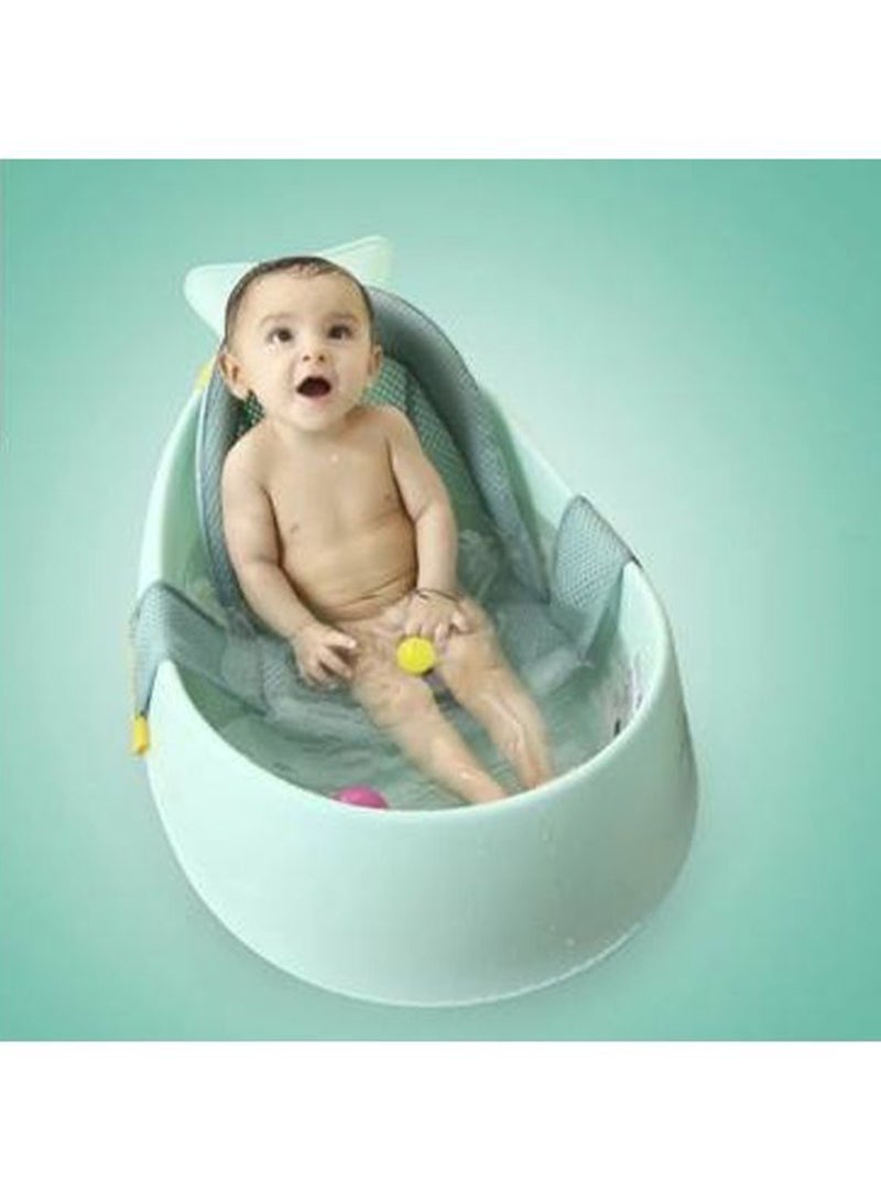 Moby Smart Sling 3-Stage Bather Bathtub, Up To 3 Months, Grey