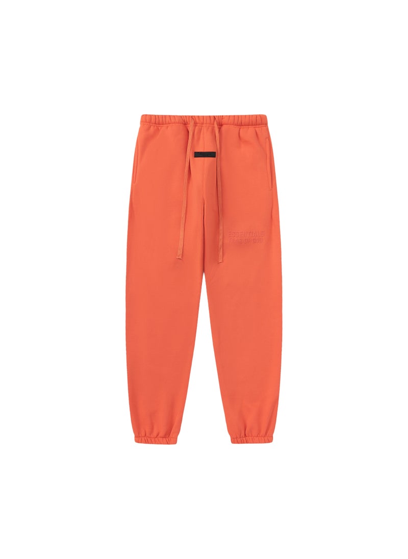 1 x 5 pcs Mens FOG Essentials Loose Sweatpants Coral