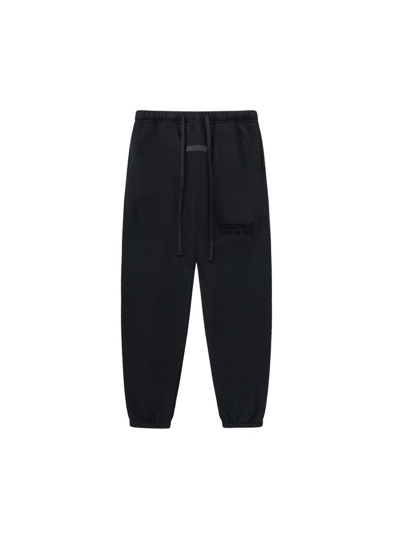 1 x 5 pcs Mens FOG Essentials Loose Sweatpants Black