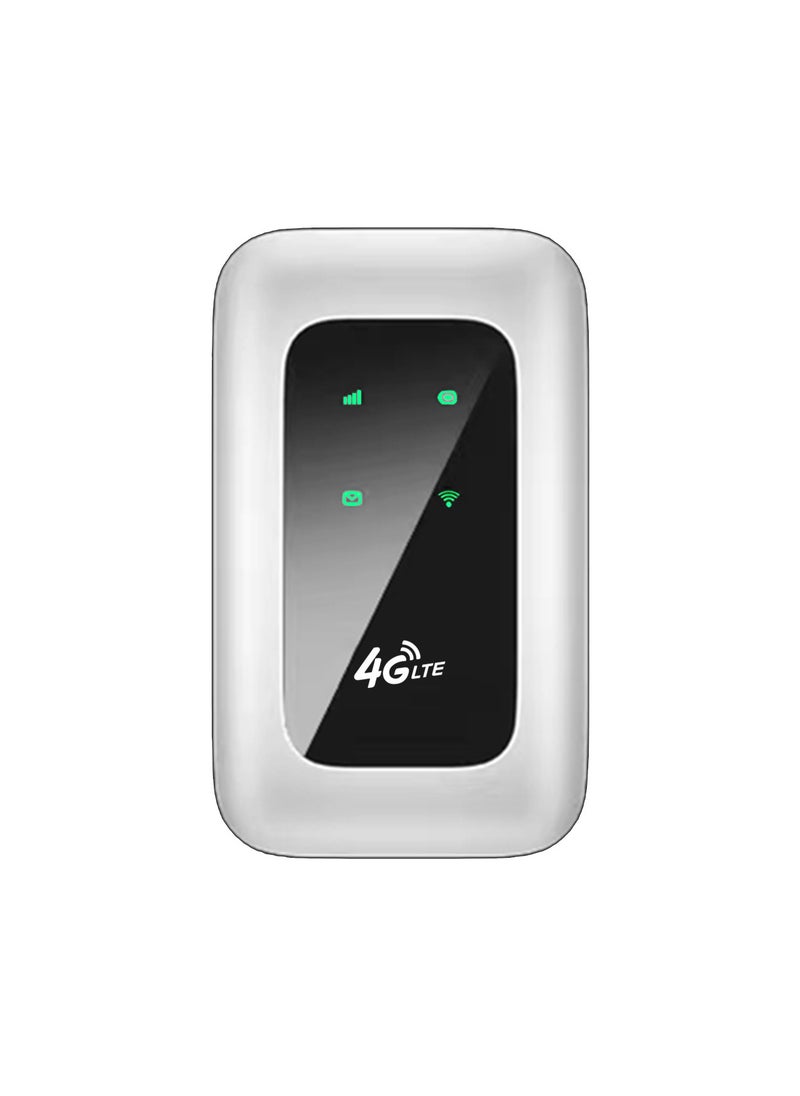 Portable 4G WiFi Router for Unrestricted Connectivity 2100 mA card-free version