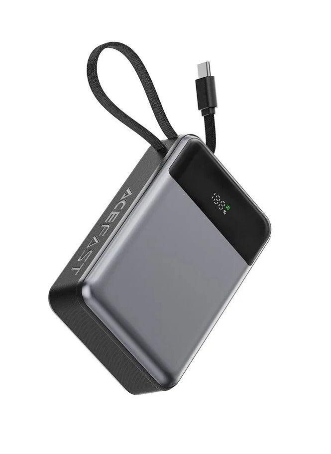 ACEFAST M21-20000 Power Bank 20000mAh PD 65W Phone Charger with Built-In Type-C Cable