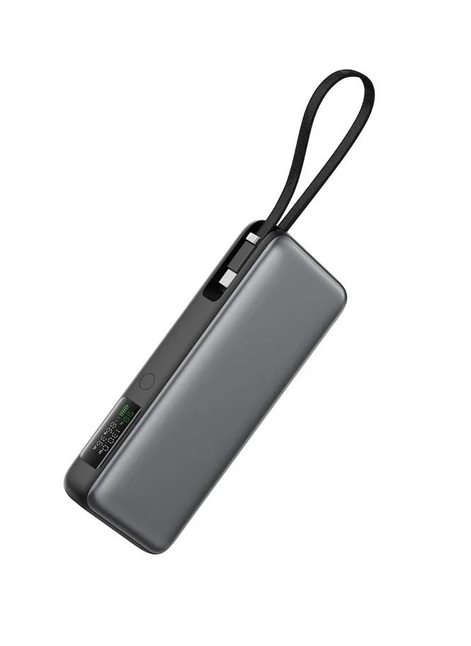 ACEFAST M22-20000 Portable Phone Charger 20000mAh PD 130W Power Bank with Built-In USB-C Cable