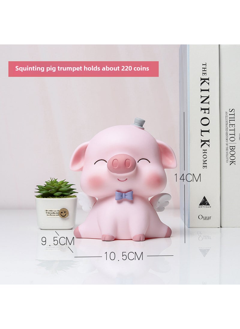 Cute Piggy Bank Large Capacity Kids Gift Medium-Squint