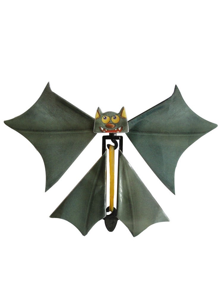 Flying Magic Bat Toy Novelty for Teens Color random delivery