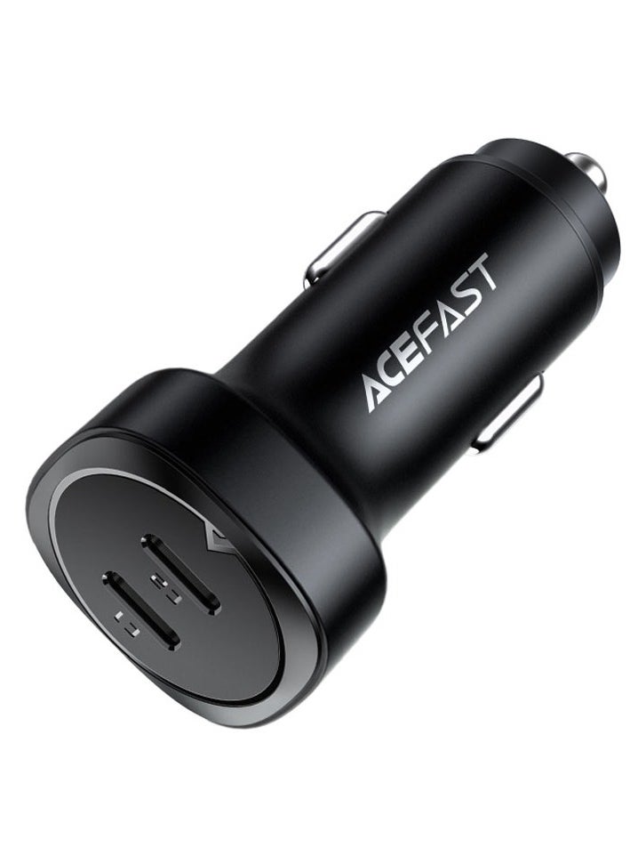 ACEFAST B2 72W Dual USB-C Metal Car Charger