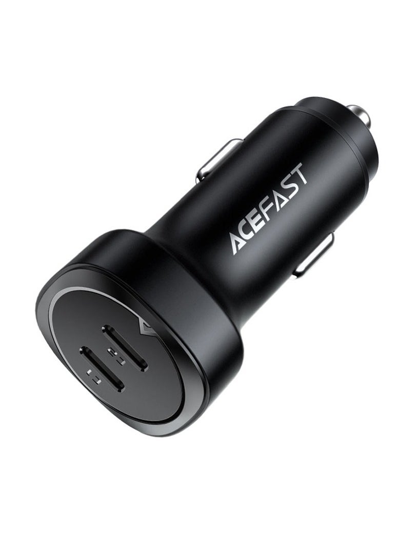 ACEFAST B2 72W Dual USB-C Metal Car Charger