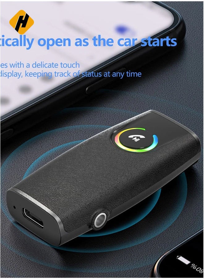 Newest 2-in-1 Wireless Transmitter and Receiver – Bluetooth Audio Adapter for Wired Headphones, Car & Home Use