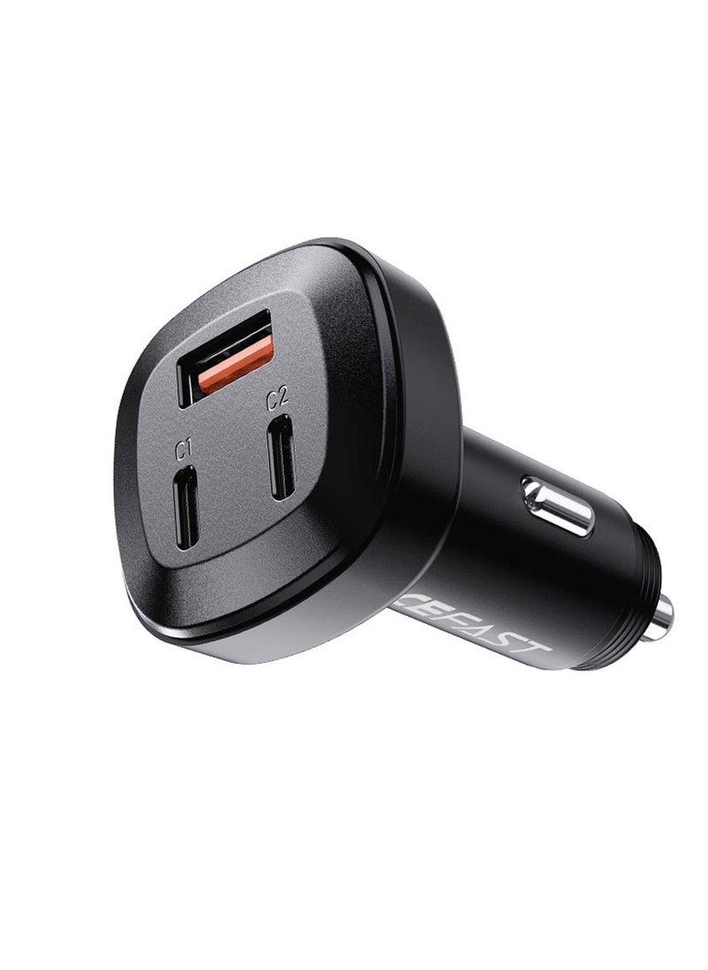 Fast Charge Car Charger B3 66W 2xUSB-C+1xUSB-A