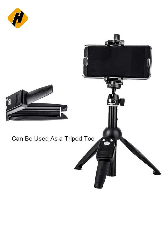 Selfie Stick Tripod,ShowTop 40 Inch Extendable Selfie Stick Tripod with Wireless Remote Control