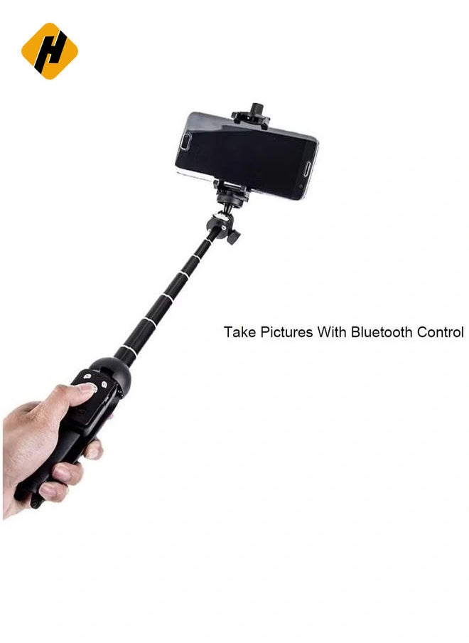 Selfie Stick Tripod,ShowTop 40 Inch Extendable Selfie Stick Tripod with Wireless Remote Control