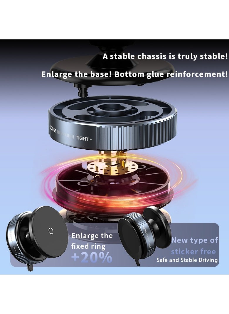 Universal Stable Glass Vacuum Adsorption Car Holder