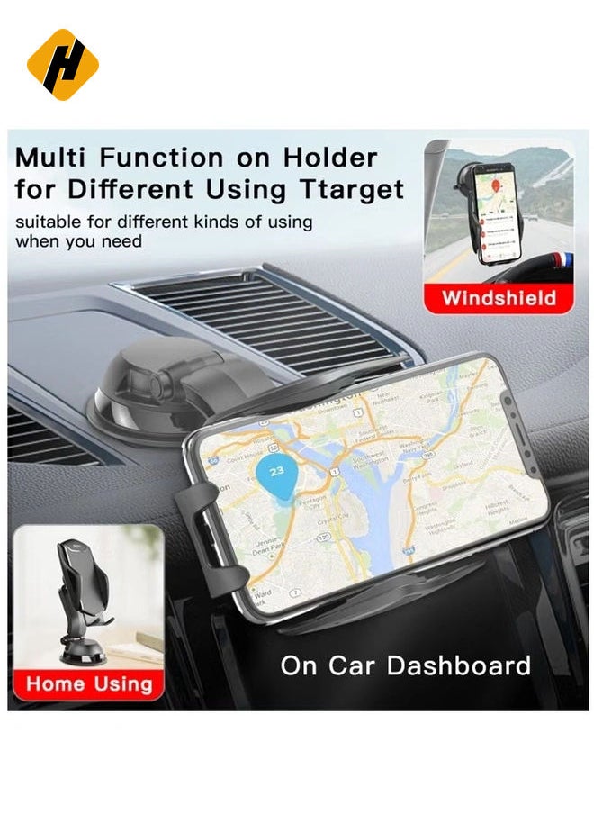 Yesido C99 Car Center Console Suction Cup Mobile Phone Navigation Holder (Black)