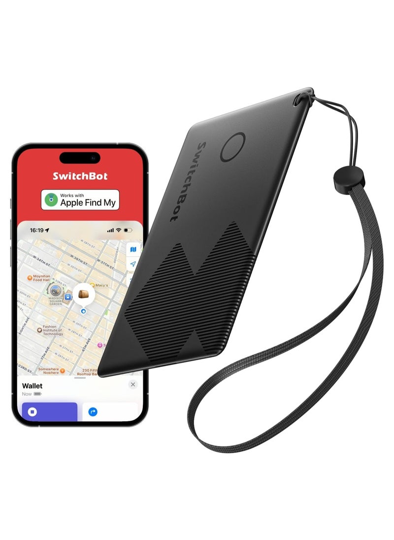 Wallet Finder Card, Bluetooth Tracker, Item Locator Key Finder for Keys, Phones, Luggage, Works with Apple Find My (iOS Only), Up to 3-Year Battery Life, Water Resistant