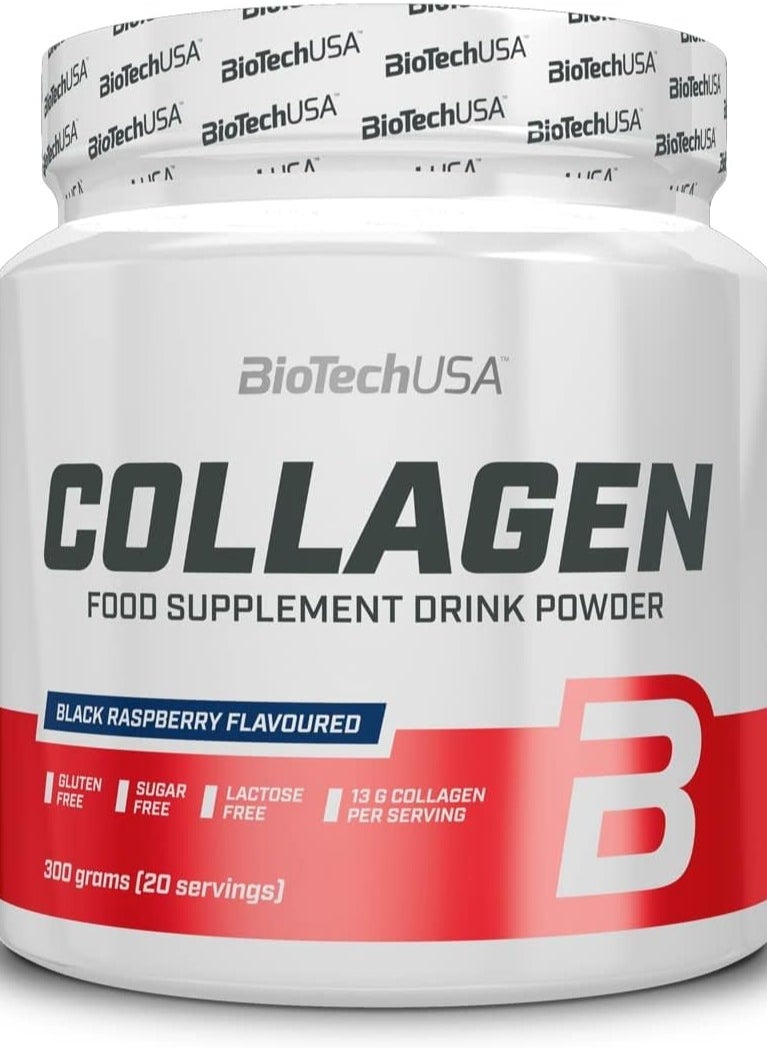 Biotech USA Collagen Black Raspberry Flavor 300g