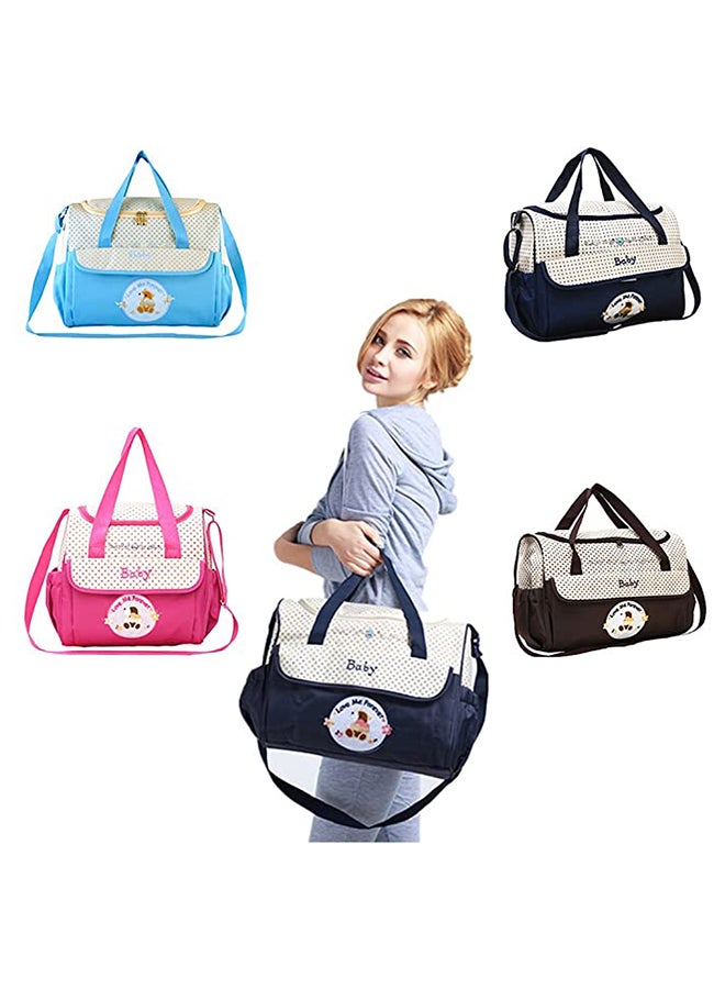 One-Shoulder Mommy Diaper Bag With Mat