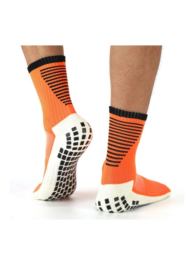 Pair Of 3 Anti Slip Soccer Socks 26x4x17cm