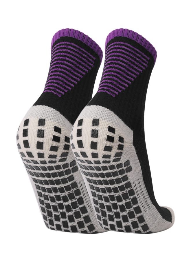 Pair Of 3 Anti Slip Soccer Socks 26x4x17cm