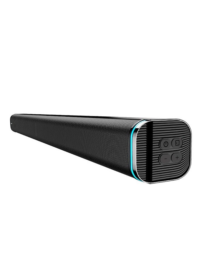 Faster Theater Pro T3000 RGB Soundbar Speaker- 2.1CH Wired Subwoofer and Wireless Soundbar Portable Speaker- 160W Audio Output Power Home Theater 5.0 Bluetooth Speaker TV-ARC, PC, USB, BT, AUX, OPT