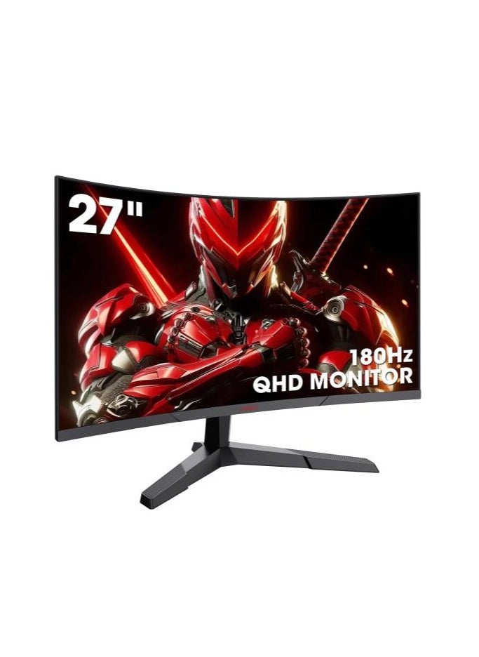 KOORUI 27E6QCA Gaming Curved Monitor, 27