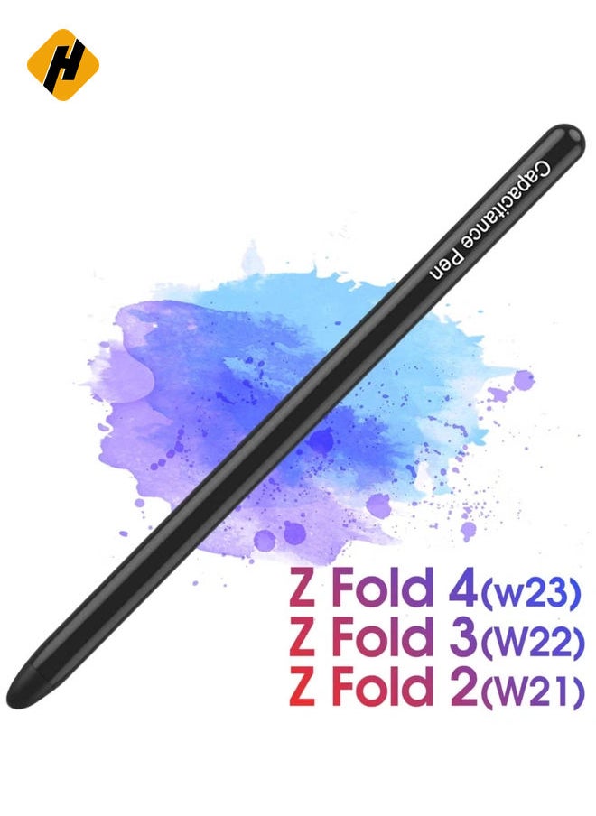 Fold Edition Galaxy Z Fold 4 Pen Replacement for Samsung Galaxy Z fold 4 5G S Pen Stylus +Replacement Tips/Nibs+Card Pin (Black)