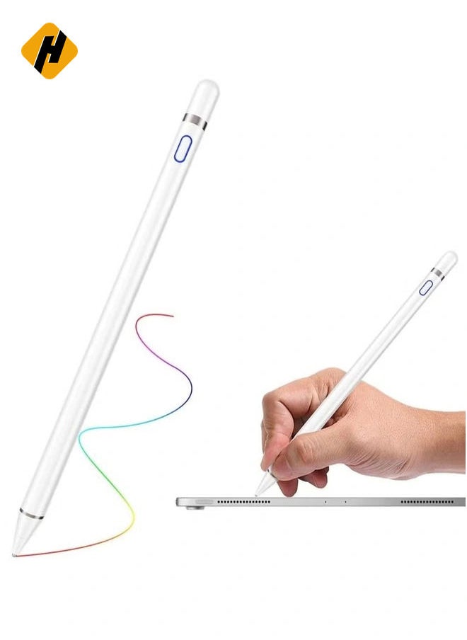 Active Stylus Pen Palm Rejection for Precise Writing/Drawing Compatible with Apple iPad