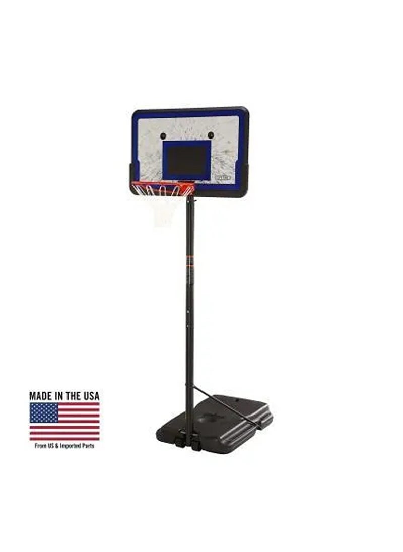 BASKETBALL, PRO COURT PORTABLE - TELESCOPING, CLASSIC