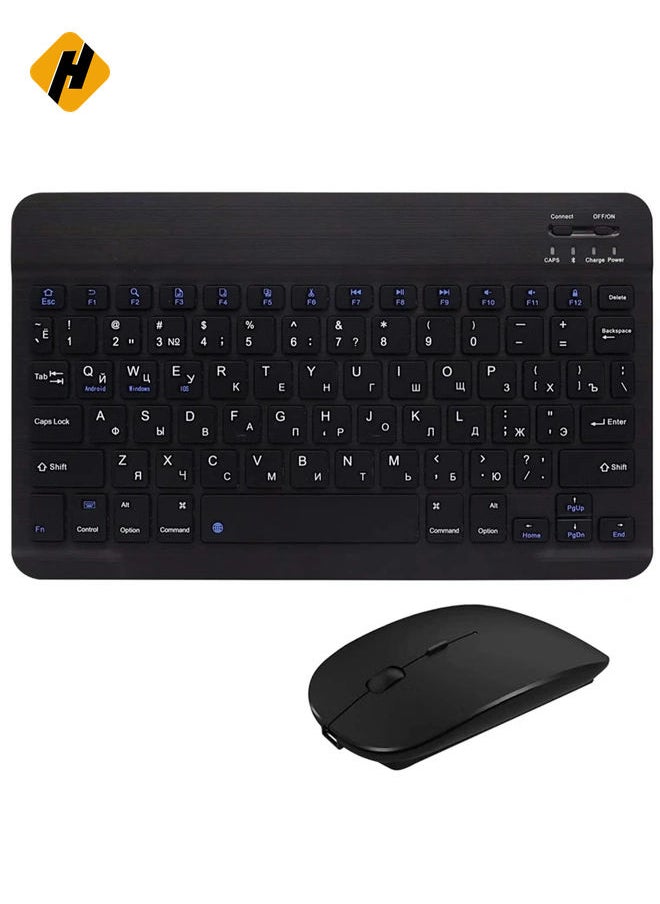 3-System Switch Multi-Language Universal Type Laptop BT Keyboard Mouse Suit