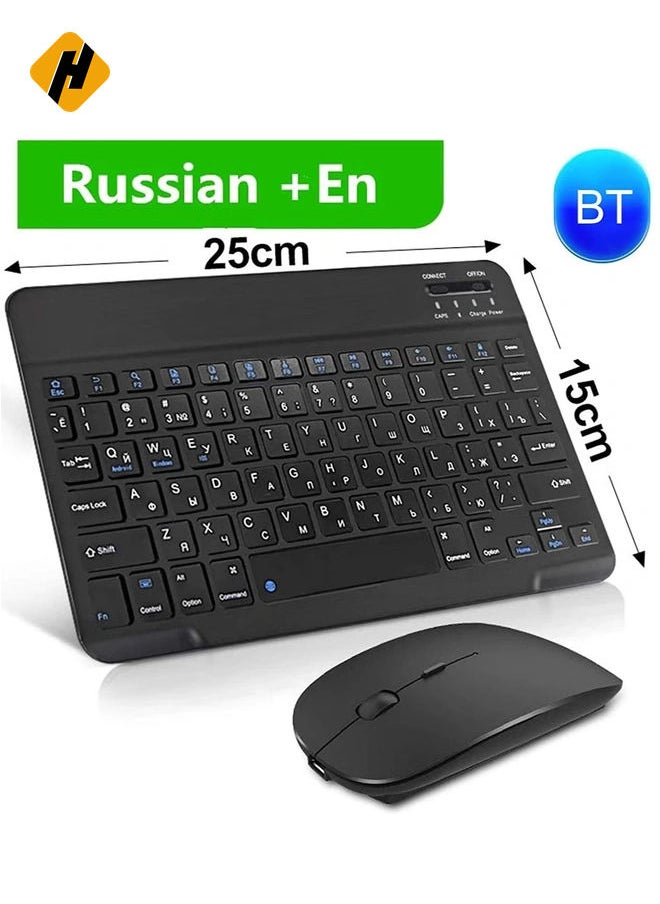 3-System Switch Multi-Language Universal Type Laptop BT Keyboard Mouse Suit