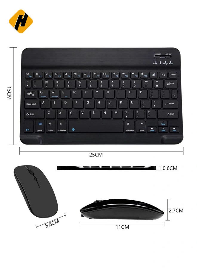 Wireless Keyboard Mouse Set for Apple iPad iPhone iOS 13