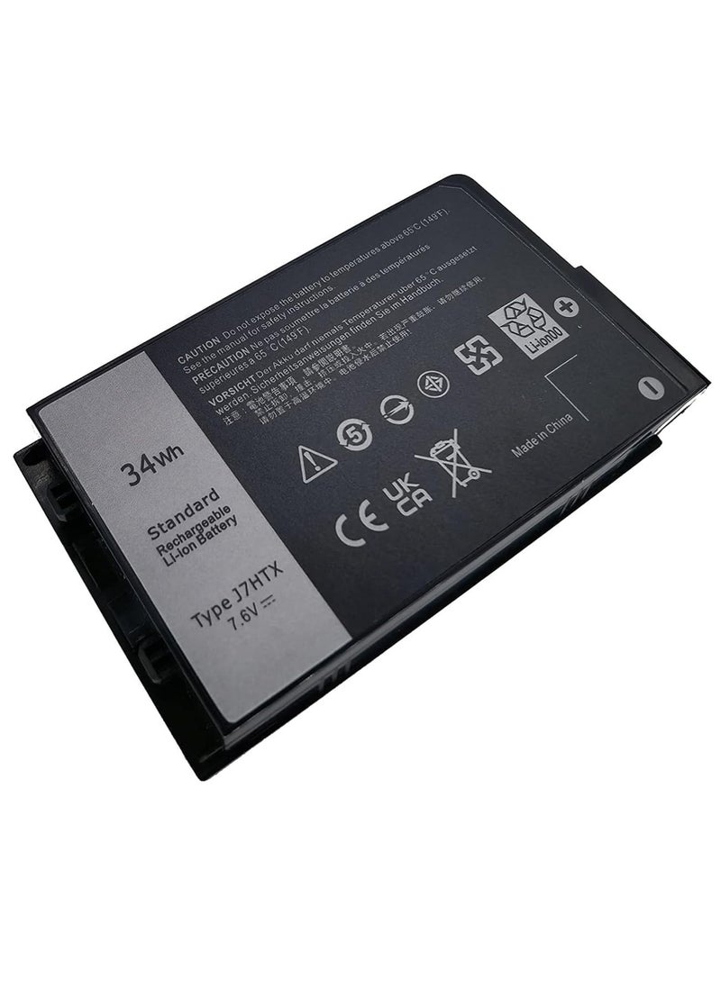 Replace J7HTX 7XNTR Battery for/Dell' Latitude 7202 7212 7220 Rugged Extreme Tablet Series 02JT7D 2JT7D FH8RW VW5Y4 J82G5 451-BBOR 451-BCCO