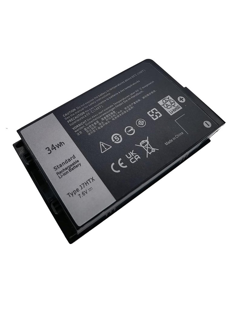 Replace J7HTX 7XNTR Battery for/Dell' Latitude 7202 7212 7220 Rugged Extreme Tablet Series 02JT7D 2JT7D FH8RW VW5Y4 J82G5 451-BBOR 451-BCCO