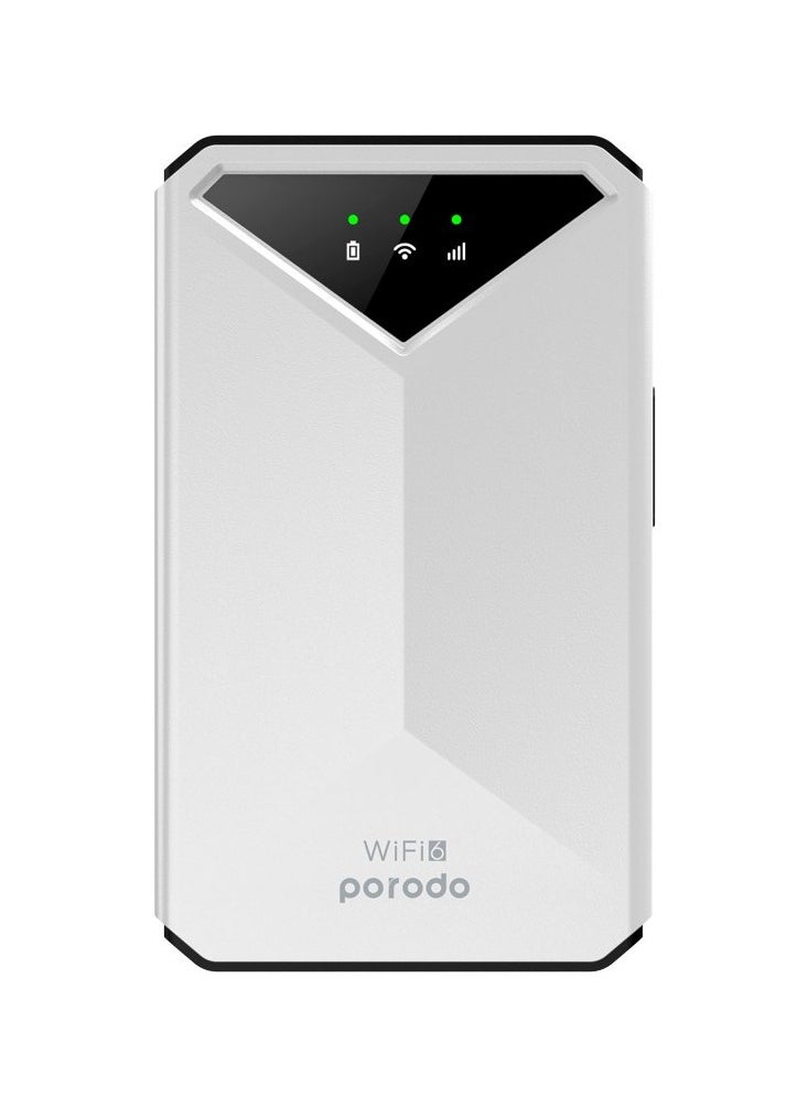 Porodo 4G LTE & Wifi 6 Pocket Router