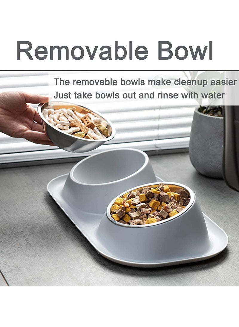 Cat Food Water Bowl