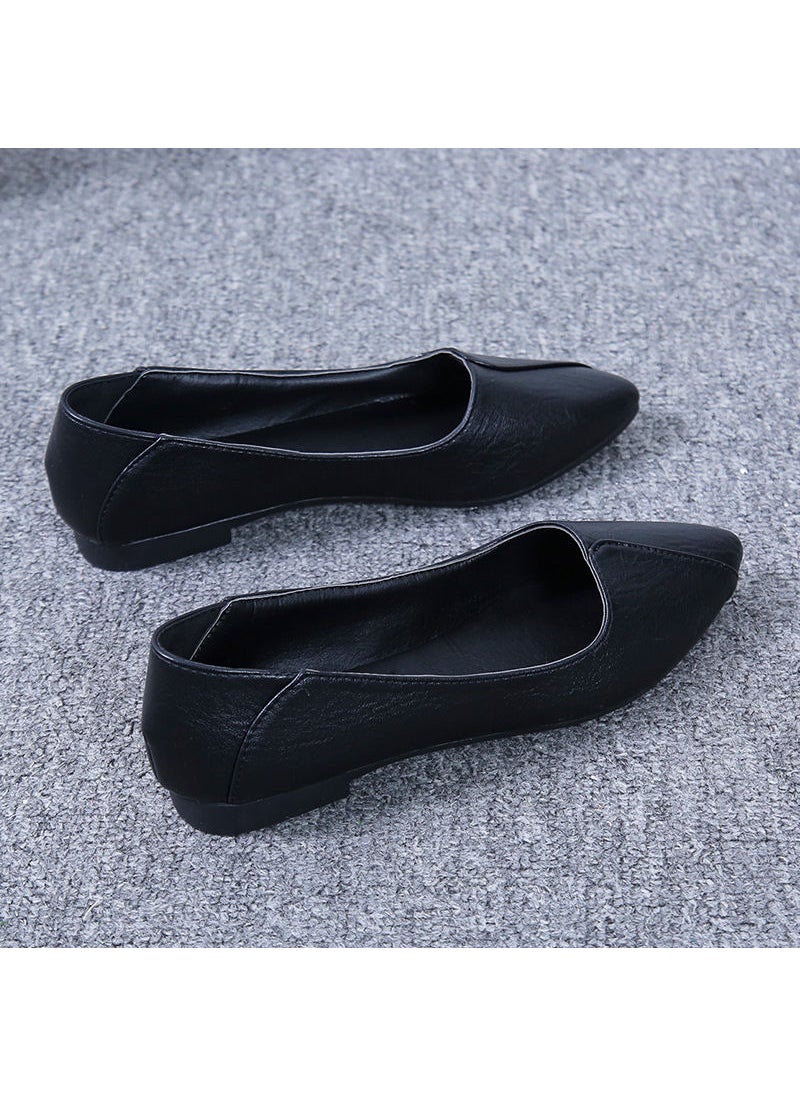 1 x 5 pcs Summer Square-Toe Fairy Sandals Black [1cm]]