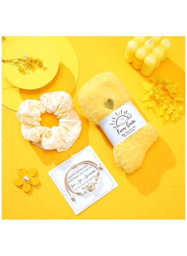 Embrace the Beauty of Sending Sunshine Gifts for Women:10 Pcs Sunflower Gifts Care Package