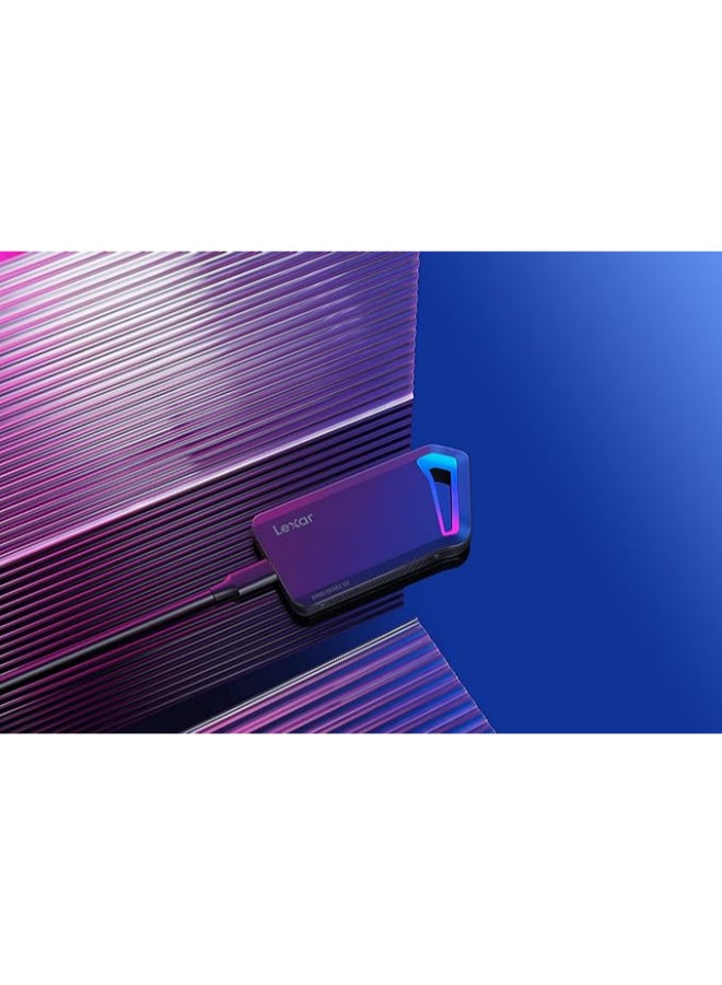 External Portable SSD 1TB SL600, USB3.2 Gen2*2 Upto 2100MB/s Read & 1900MB/s Write 1 TB