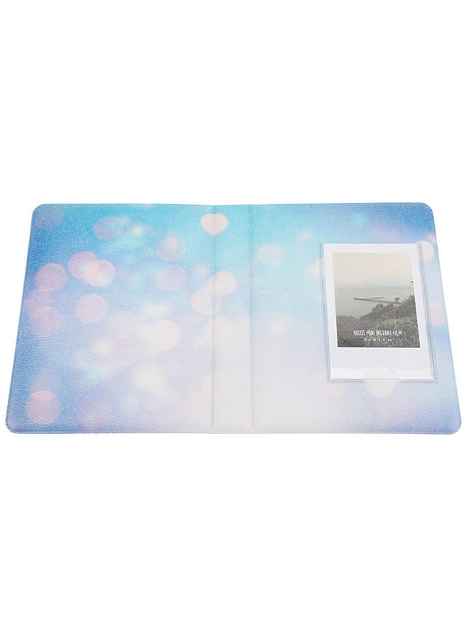 64-Pockets Photo Album Blue 3.60grams